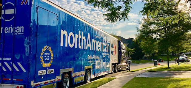 North American Trailer for moving: Oakley Relocation