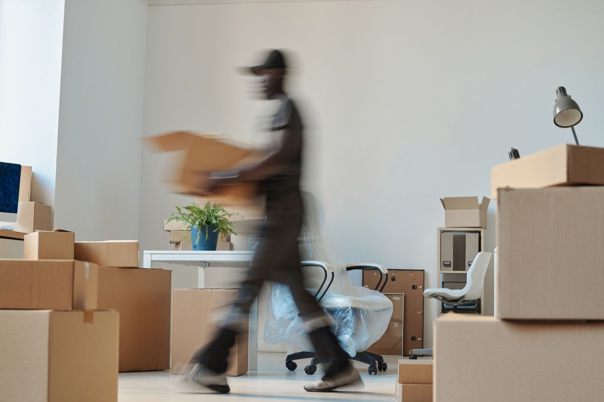 mover doing a relocation