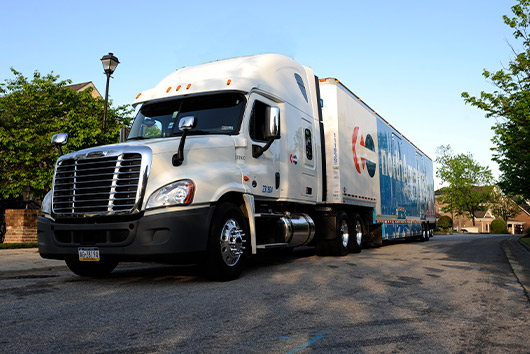 Oakley Moving truck for relocation